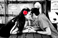 "carolina beach", "carolina beach engagement photos", "creative engagement photos", "durham engagement photographer", "durham engagement photos", "fat pelican", "fun engagement photos", "nc engagement